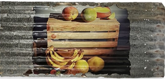 Bodegón Mangoes, 27″ x 60″